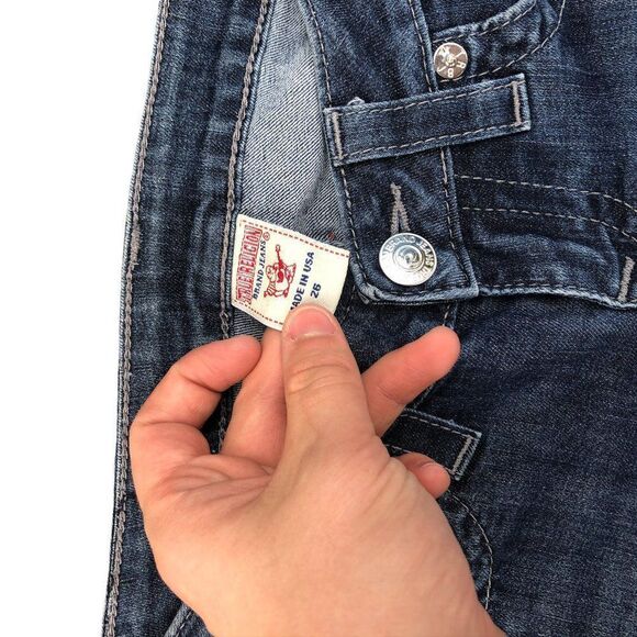 True Religion Jeans Size 26 SKINNY Blue - Picture 7 of 7